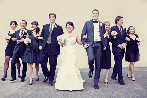 black-and-white-wedding