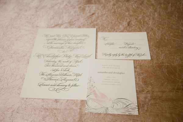 victoria real wedding invitation