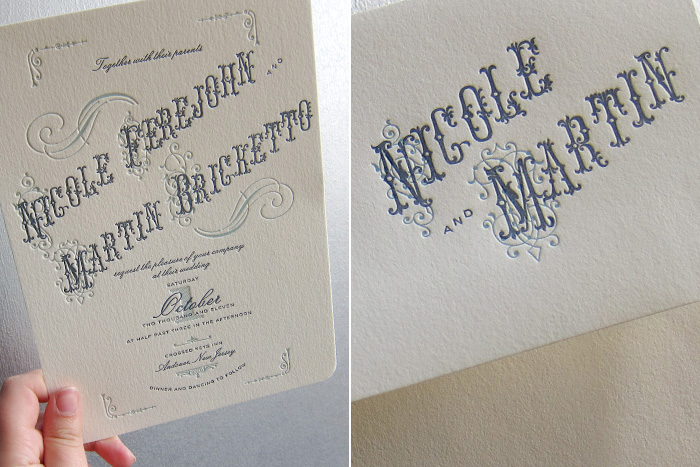 victrola-custom-letterpress-invitation-outer-env-1 victrola envelope and invite