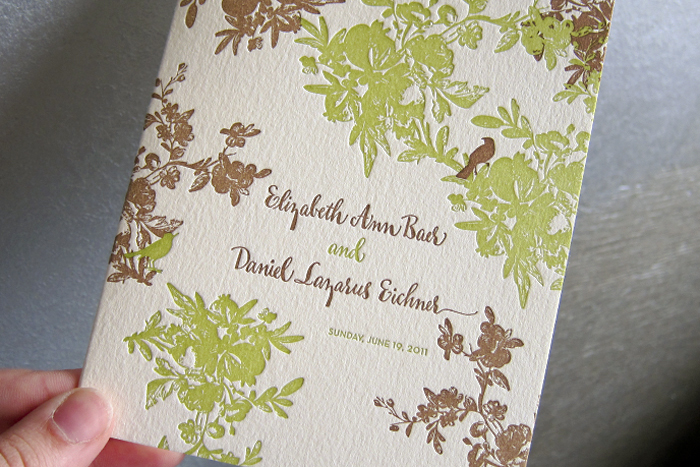 vendage-custom-letterpress-program-cover-1