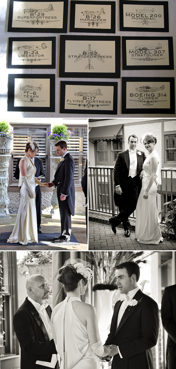 Brenna & Larry-Bella Figura Real wedding-art deco