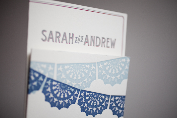 eco friendly letterpress program covers