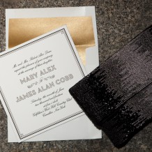 Shiny metallics are one of the beautiful new options from Bella Figura's 2012 collection