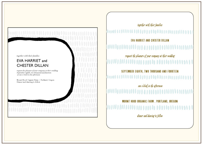 A before & after look at the Bella Figura design Indie Twill, new for 2012