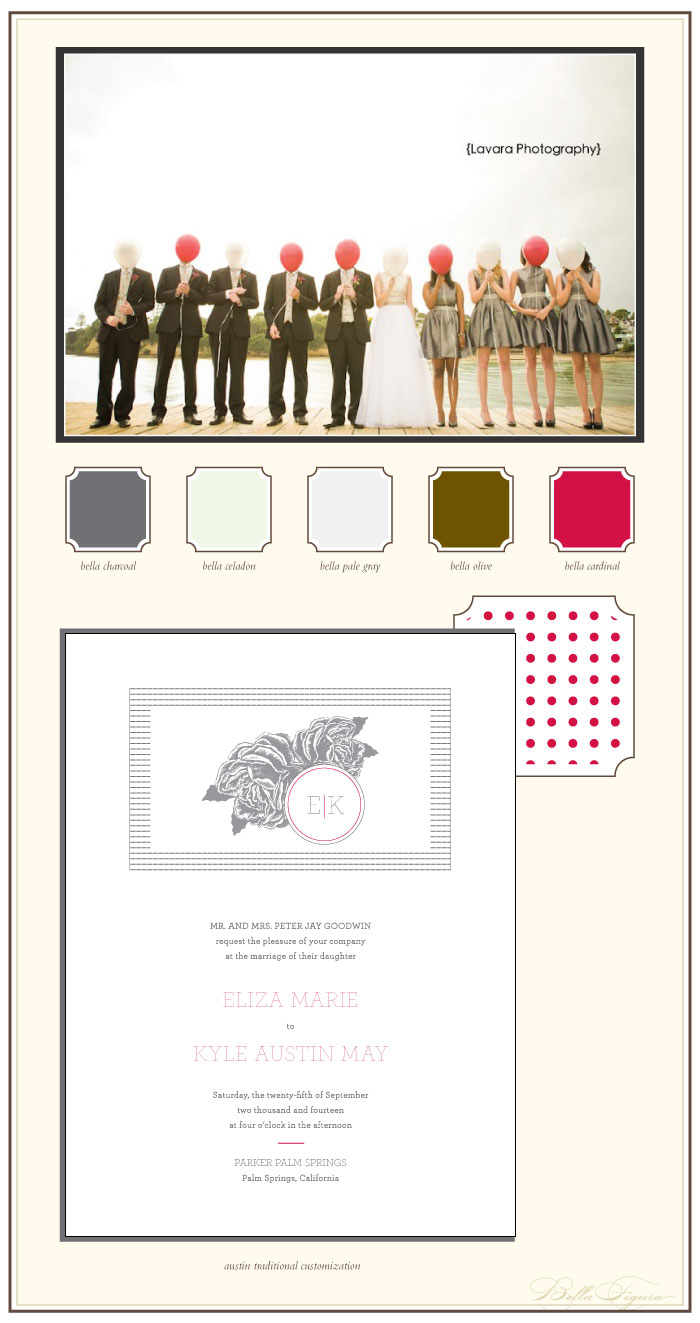 charming and sweet letterpress wedding invitations
