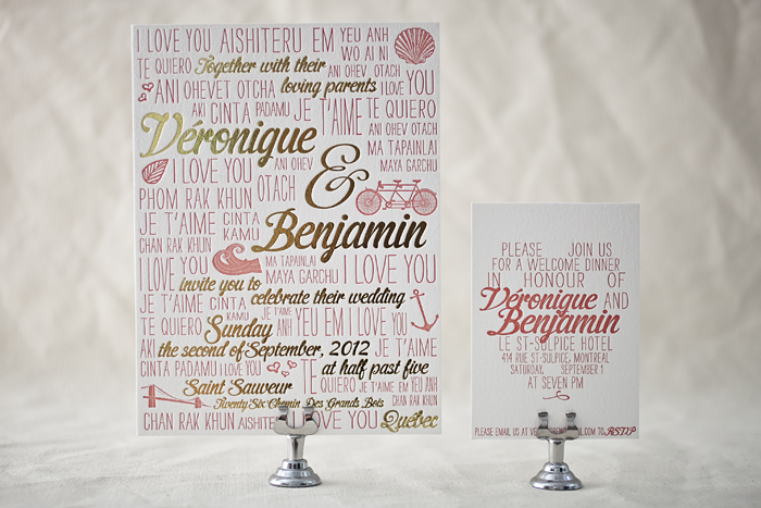 This custom design was a 2012 Bella Figura design contest honoree