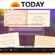 Bella Figura on the Today Show Bella Figura's free charitable favor cards were featured on the Today Show on June 11, 2012
