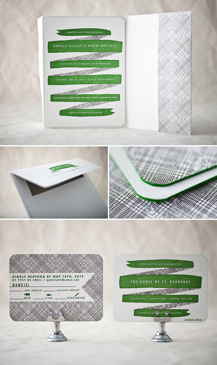 This trendy customization from Judy Paulen Designs features Bella Figura's Ribbon design and was recognized in the 2012 Bella Figura design contest