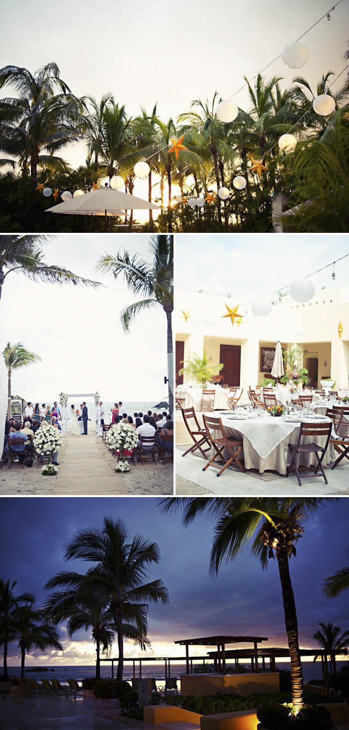 Our String Calligraphy design was perfect for this rustic destination wedding