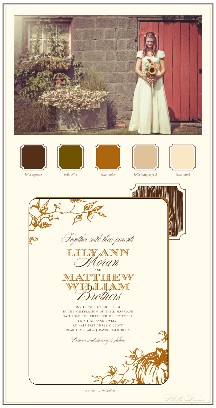This is a customization of Bella Figura's Overlook design. This is a customization of Bella Figura's Overlook design that is rustic and chic.
