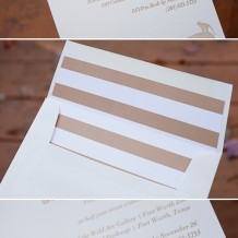 Create custom invitations that Bella Figura can letterpress.