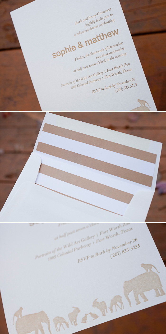 Create custom invitations that Bella Figura can letterpress.