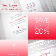 Bella Figura's Neo Luna design is on sale now through February 28! Save up to 20% on everything in the suite Bella Figura's February design of the month is Neo Luna! Save up to 20% through 2/28/13
