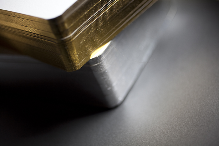 Gold and silver foil edging will be available as part of Bella Figura's new collection 