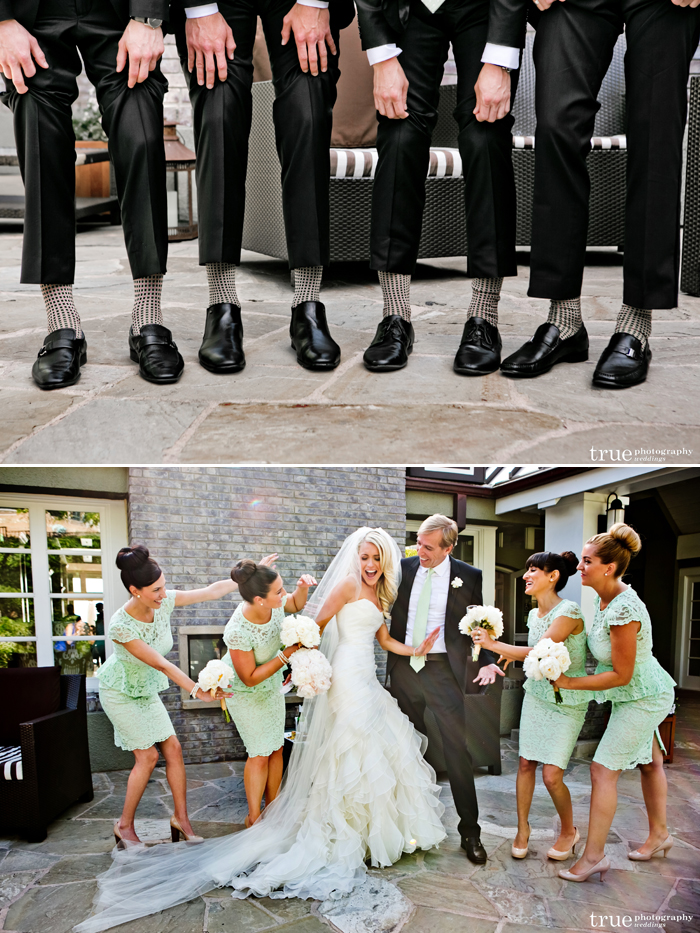 Modern and sleek wedding attire captured by True Photography Weddings